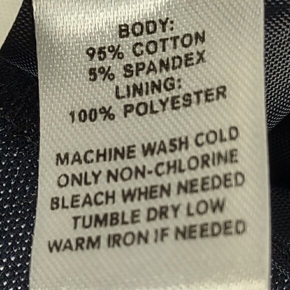 Ann Taylor Loft Women's Charcoal Gray Cotton A-Line Skirt Size 0 - Picture 10 of 10